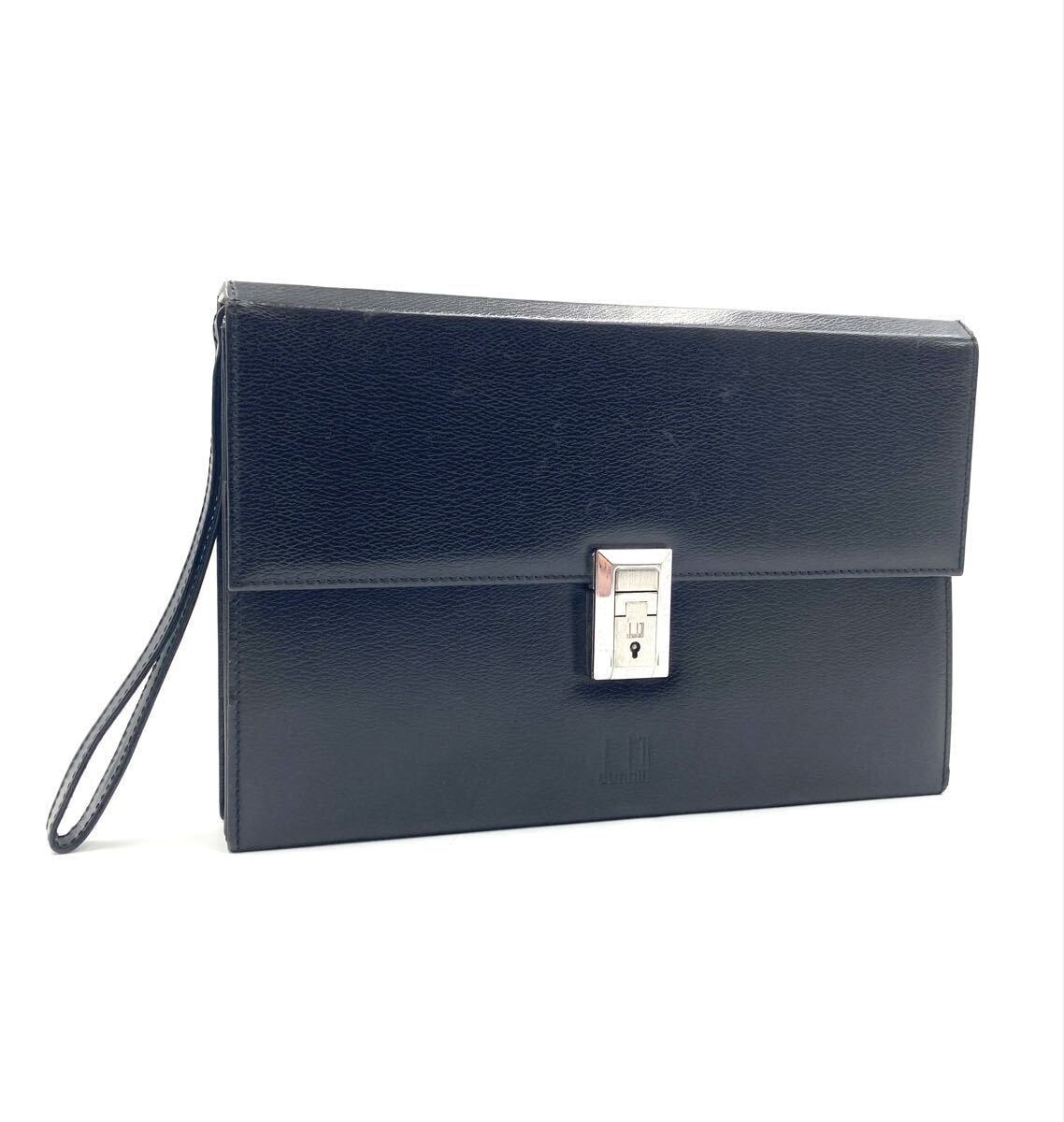 ダンヒル dunhill クラッチバッグ セカンドバッグ メンズ CADOGAN dunhill ダンヒル 牛革 セカンドバッグ ブラック 公式通販