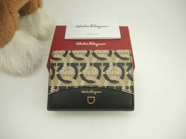 ダブル/ミストブルー 新品 サルヴァトーレ フェラガモ 66 A061 685914