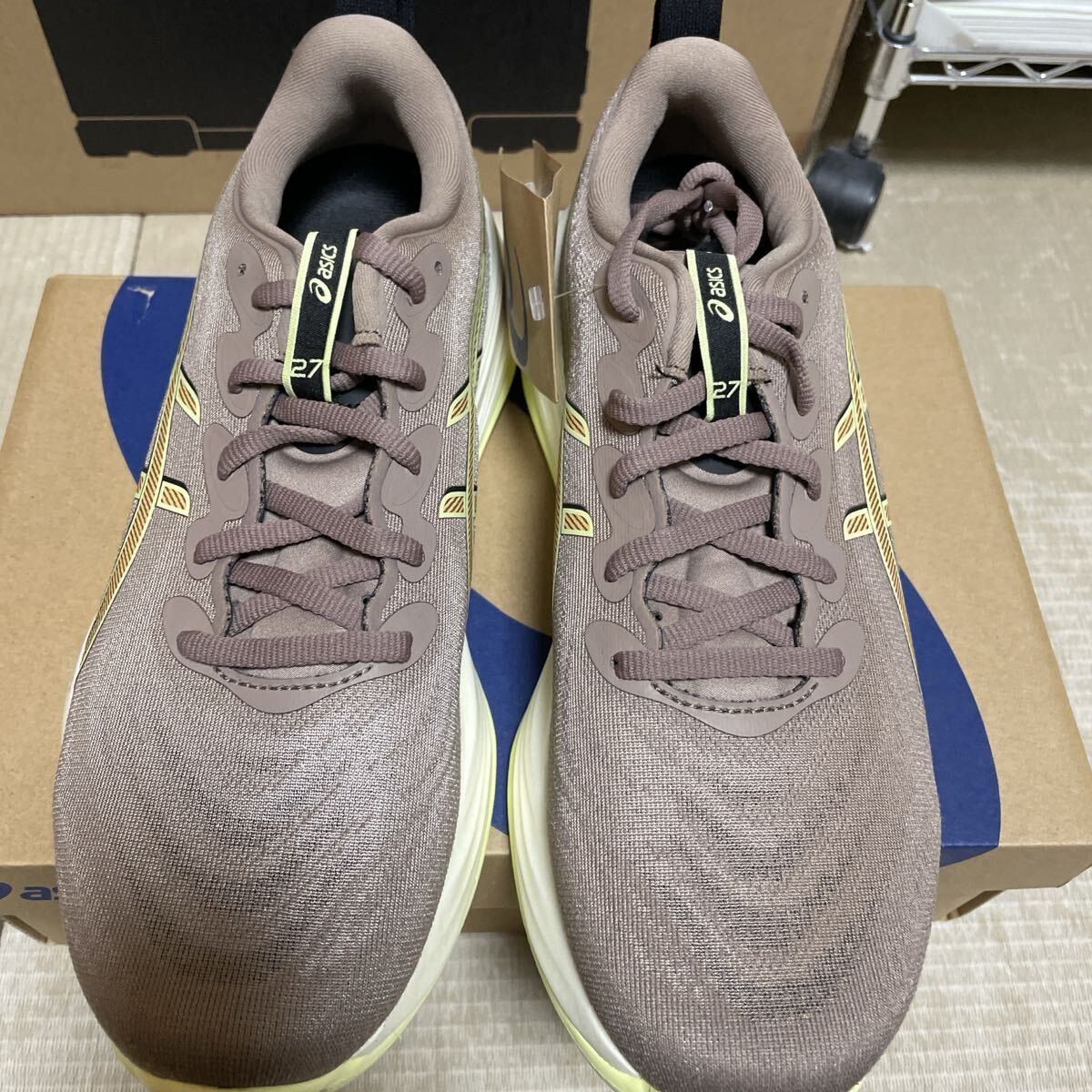 ASICS GEL-EXCITE 7 ブラウン ランニングシューズ　#1048 アシックス ランニングシューズ ASICS