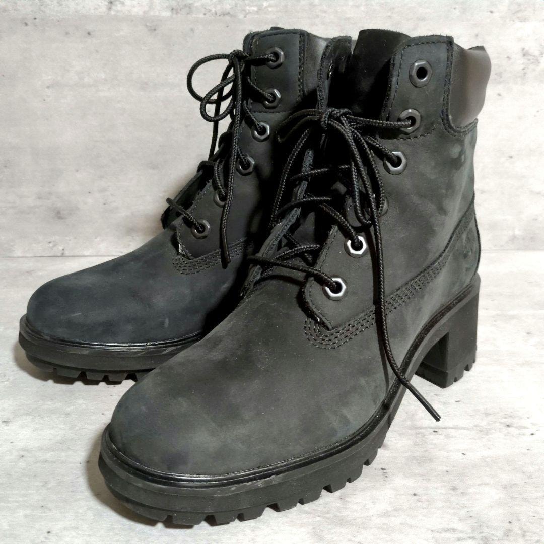 【Timberland ティンバーランド】Kinsley WP☆キンズリー ウォータープルーフ☆TB1A25C4001☆ヒールブーツ☆ヌバックレザー☆24.5vm