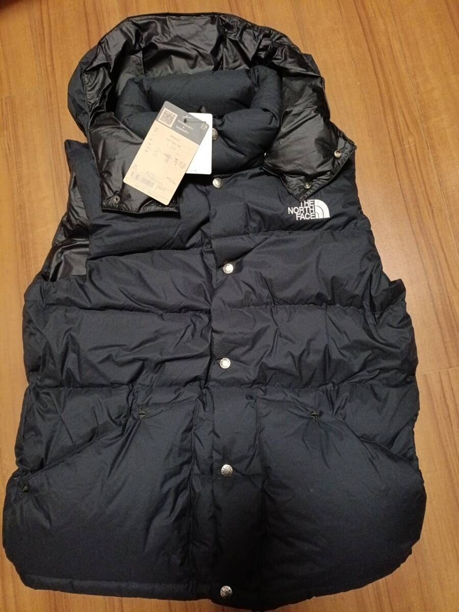 新品未使用 ノースフェイス キャンプシエラベスト Lサイズ ブラック ダウン ベスト CAMP Sierra Vest ND92231 国内正規品 黒 防寒 アウター