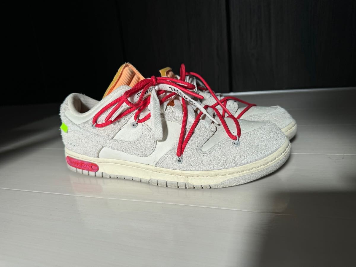 オフホワイト × ナイキ ダンク ロー 1 of 50 "ロット40"