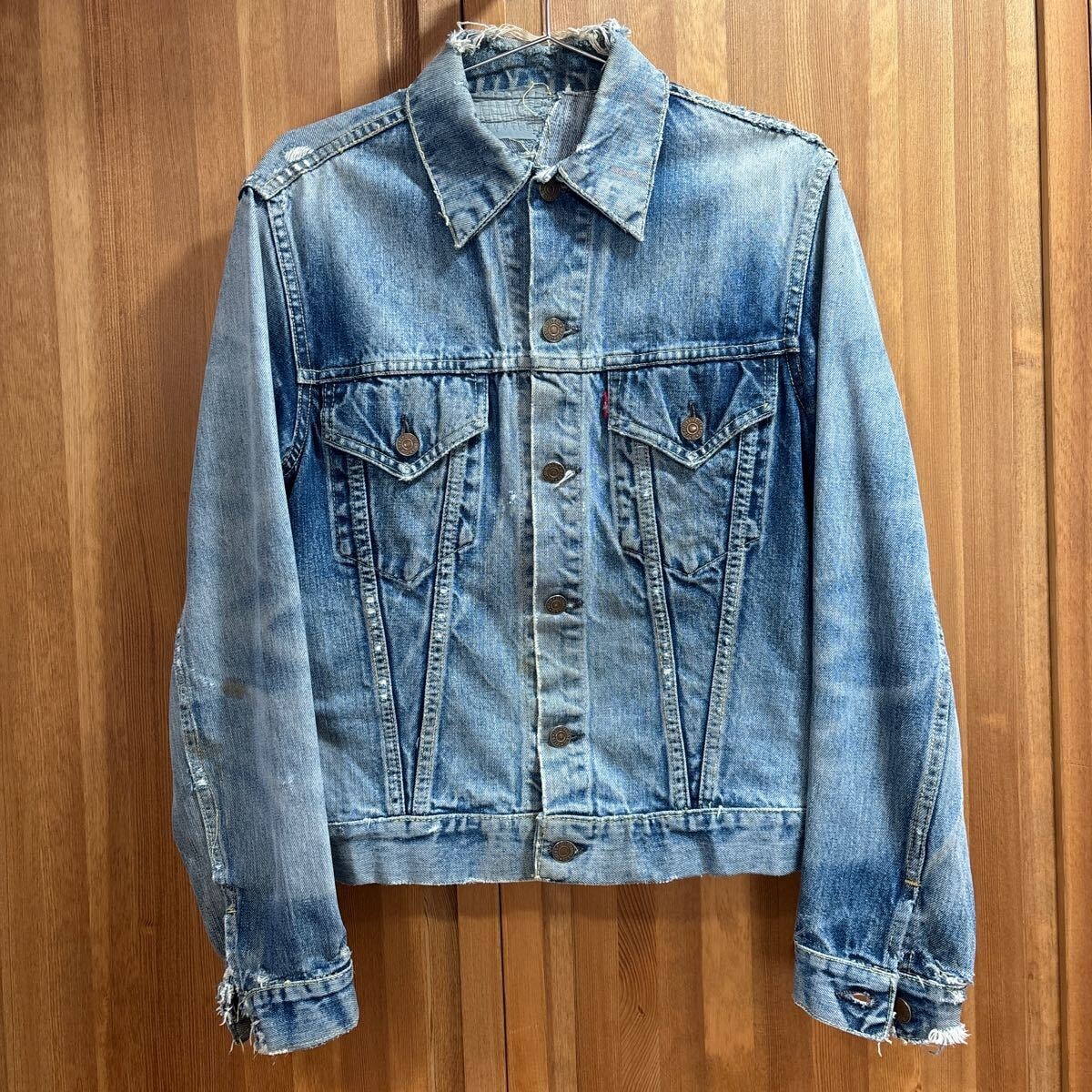 リーバイス ヴィンテージ 557XX　本物　　ビンテージ　GUARANTEED　ギャラ入り ライトオンス 36 17