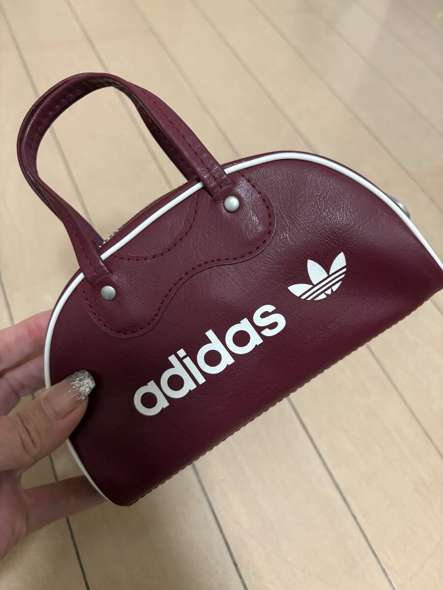 レア adidasミニボストンバッグ エアライナー ボーリングバッグ