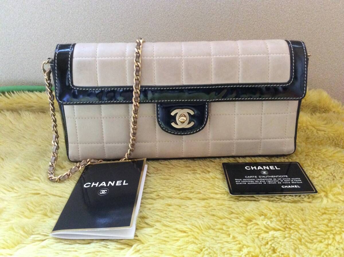 目立った傷や汚れなし】【超レア美品】CHANEL チョコバー マドモアゼル 
