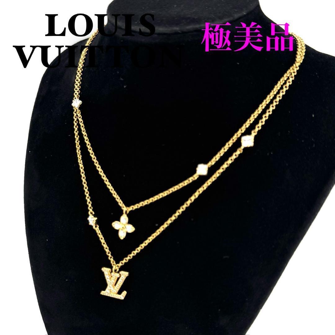 B (目立った傷や汚れなし)】ルイヴィトン M01845 ネックレス レディ LV 