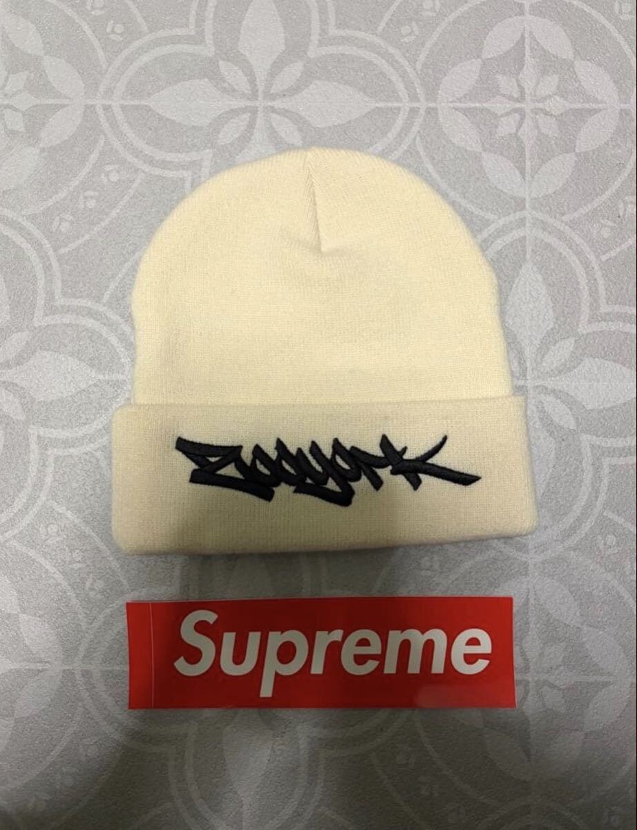 A (未使用に近い)】Supreme zoo york beanie シュプリーム ズーヨーク
