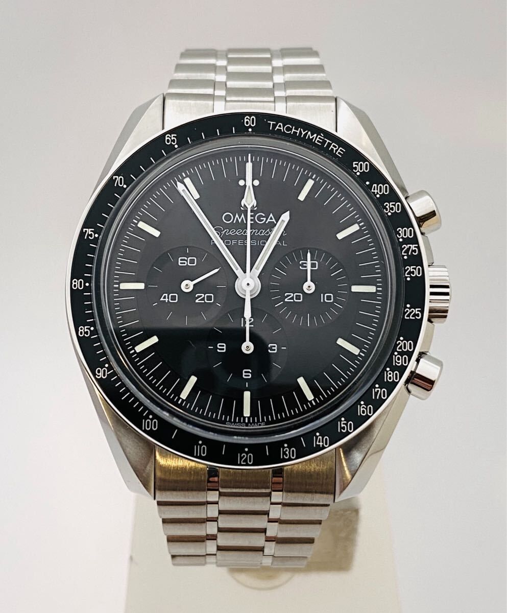 未使用　 定価127.6万　オメガ　スピードマスター ムーンウォッチ プロフェッショナル　マスタークロノ　310.30.42.50.01.002 2025.7月国内