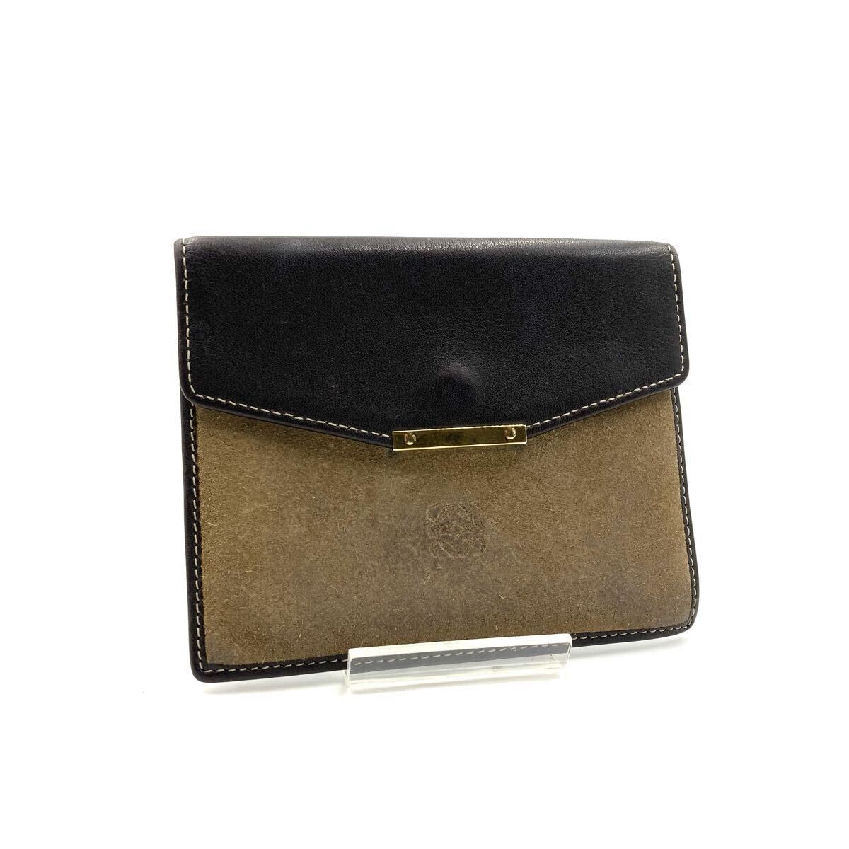 ドルチェアンドガッバーナ ボストンバッグ レザー ブラウン メタルロゴ