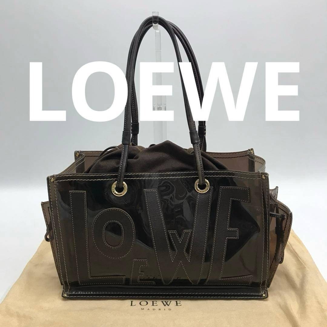 B (目立った傷や汚れなし)】極美品 LOEWE ロエベ ハラコ レオパード 