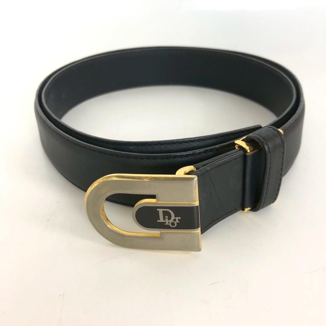 C (やや傷や汚れあり)】Christian Dior クリスチャンディオール ベルト
