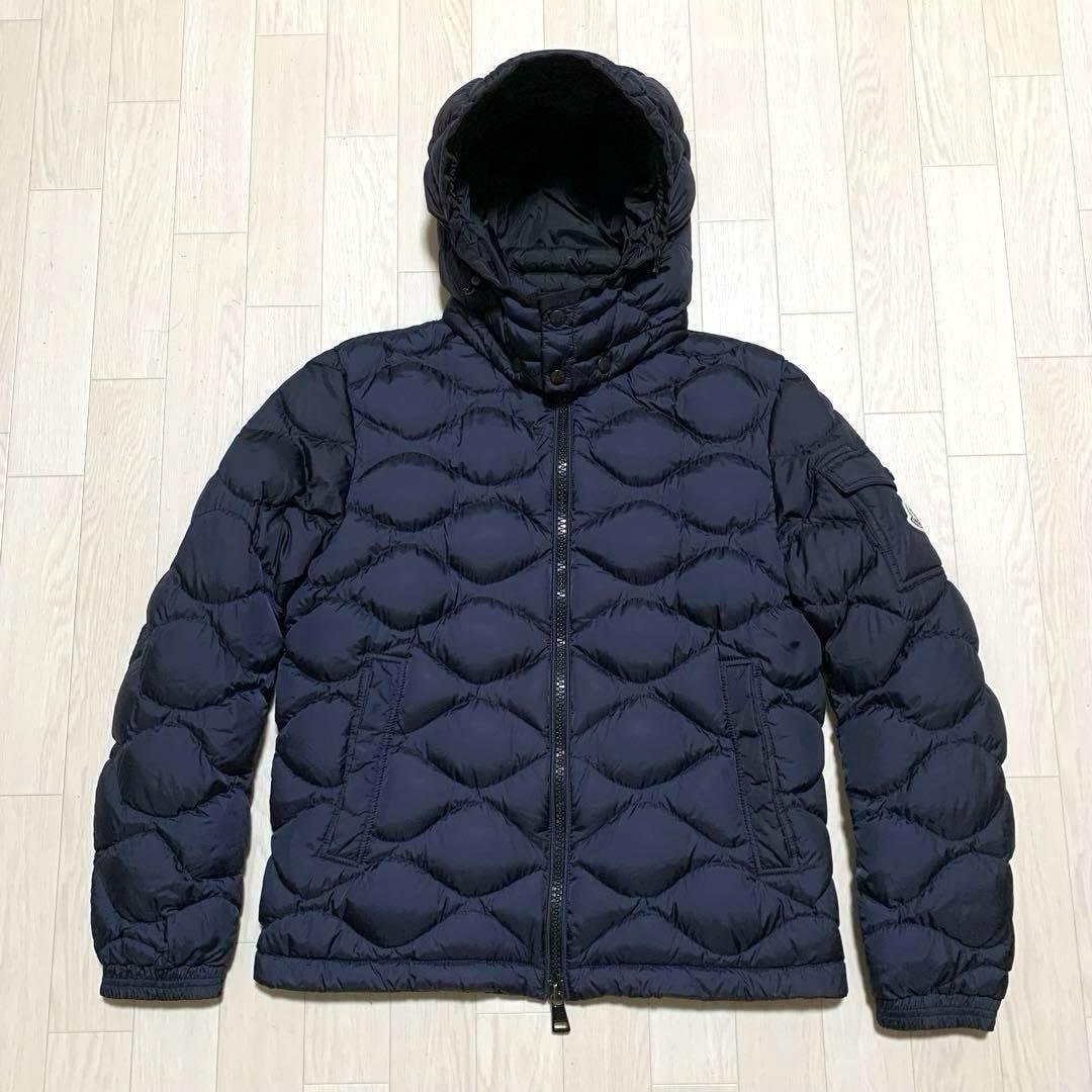 やや傷や汚れあり】モンクレールMORANDIRES モランデレス ネイビー