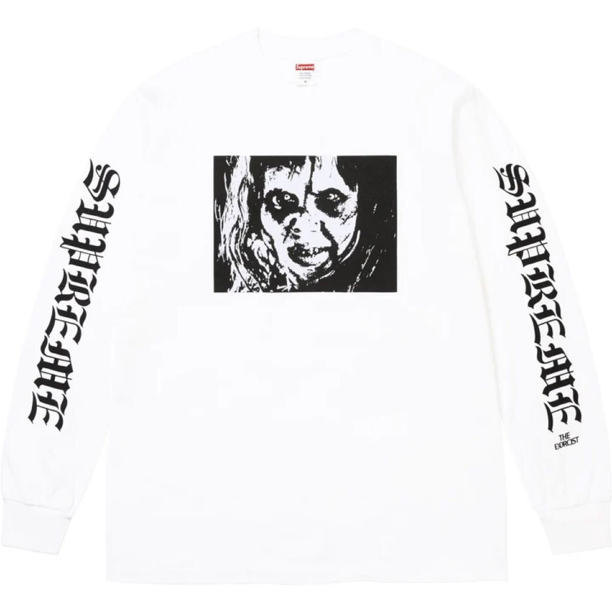 （L）25aw Supreme x The Exorcist Mother L/S Tee White シュプリーム エクソシスト バックプリント ロンT 白 楳図かずお ホラー漫画