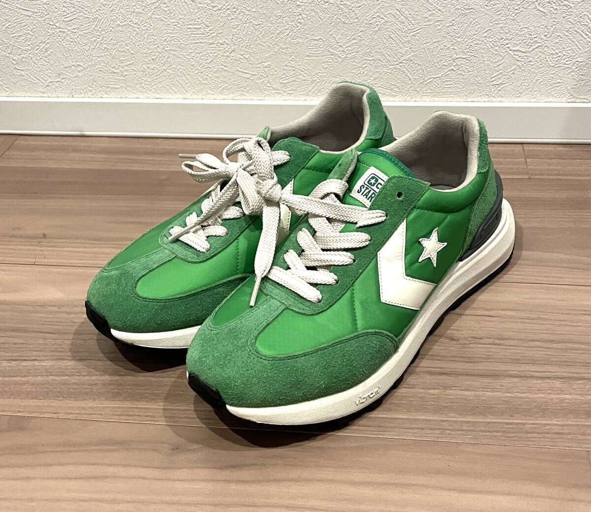 コンバース スタークルーズ スターファイヤー アップルグリーン 26.0 日本製 青リンゴ