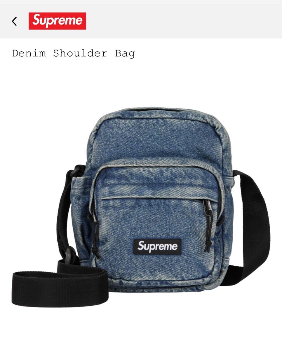 2025新品未使用♥Supreme　デニムショルダーバッグ即日発送 新品・未使用(ワケあり)】Supreme 2025FW Denim Shoulder Bag