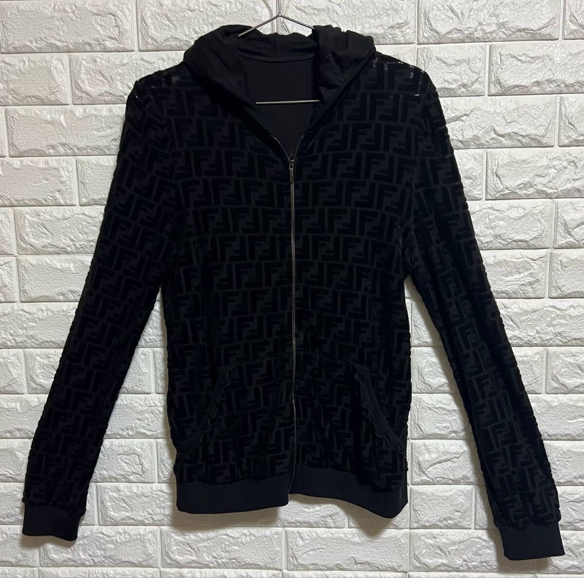 ☆希少激レア廃盤品☆ fendiズッカ柄レディースパーカー