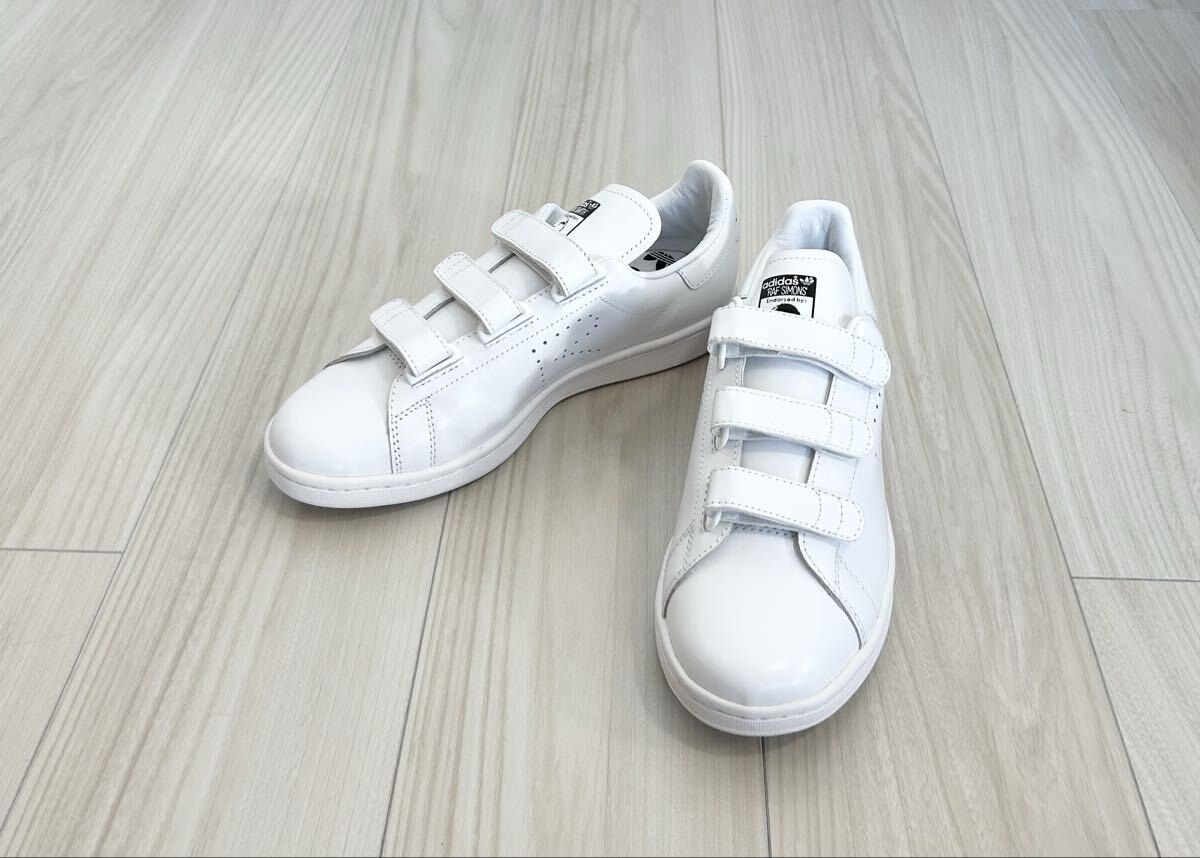 ラフシモンズ×アディダス スタンスミス ベルクロ【25.5cm】