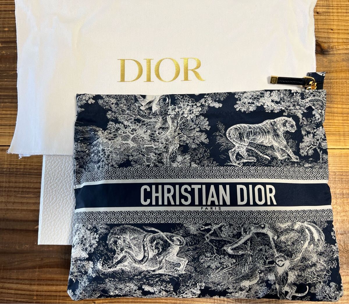 DiorTravel ディオールトラベル　ジップポーチ