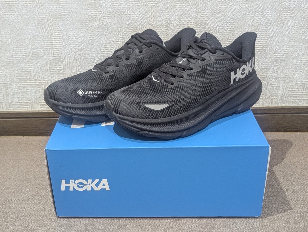 【新品　未使用】HOKA CLIFTON 9 GTX 26.0cm ホカ クリフトン9 ゴアテックス　ホカオネオネ