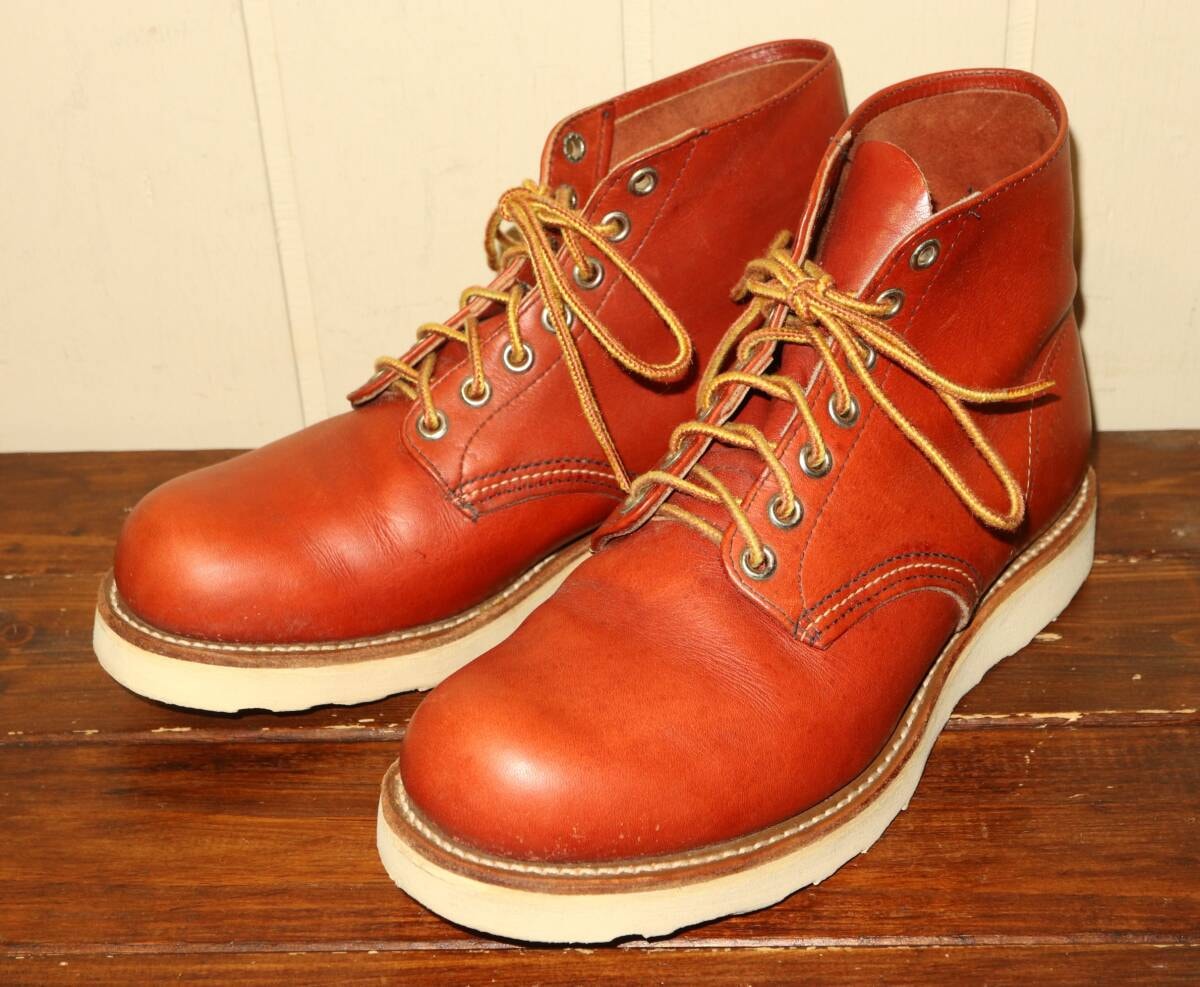 新作入荷，品質保証 刺繍羽タグ REDWING レッドウィング 8166 