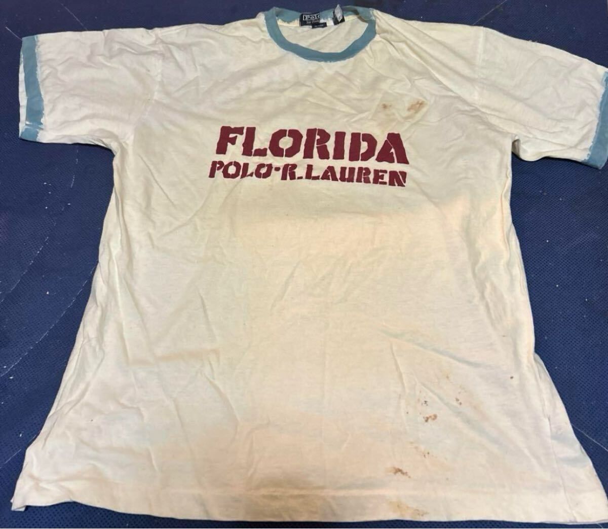 ビンテージ OLD POLO Ralph Lauren Florida Tシャツ