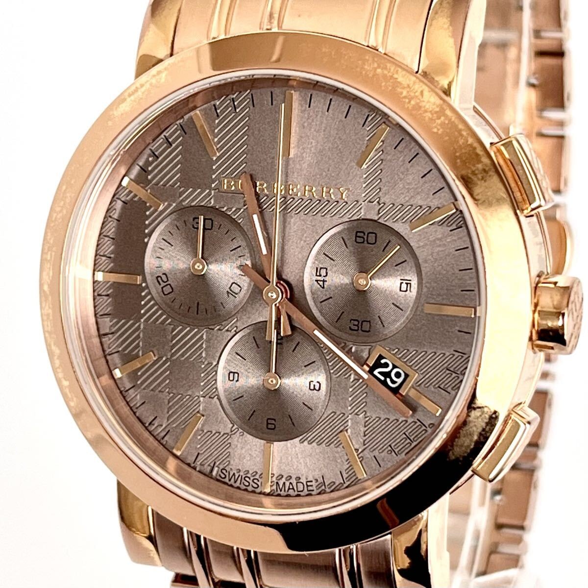 B (目立った傷や汚れなし)】【稼働】磨き済み バーバリー BURBERRY