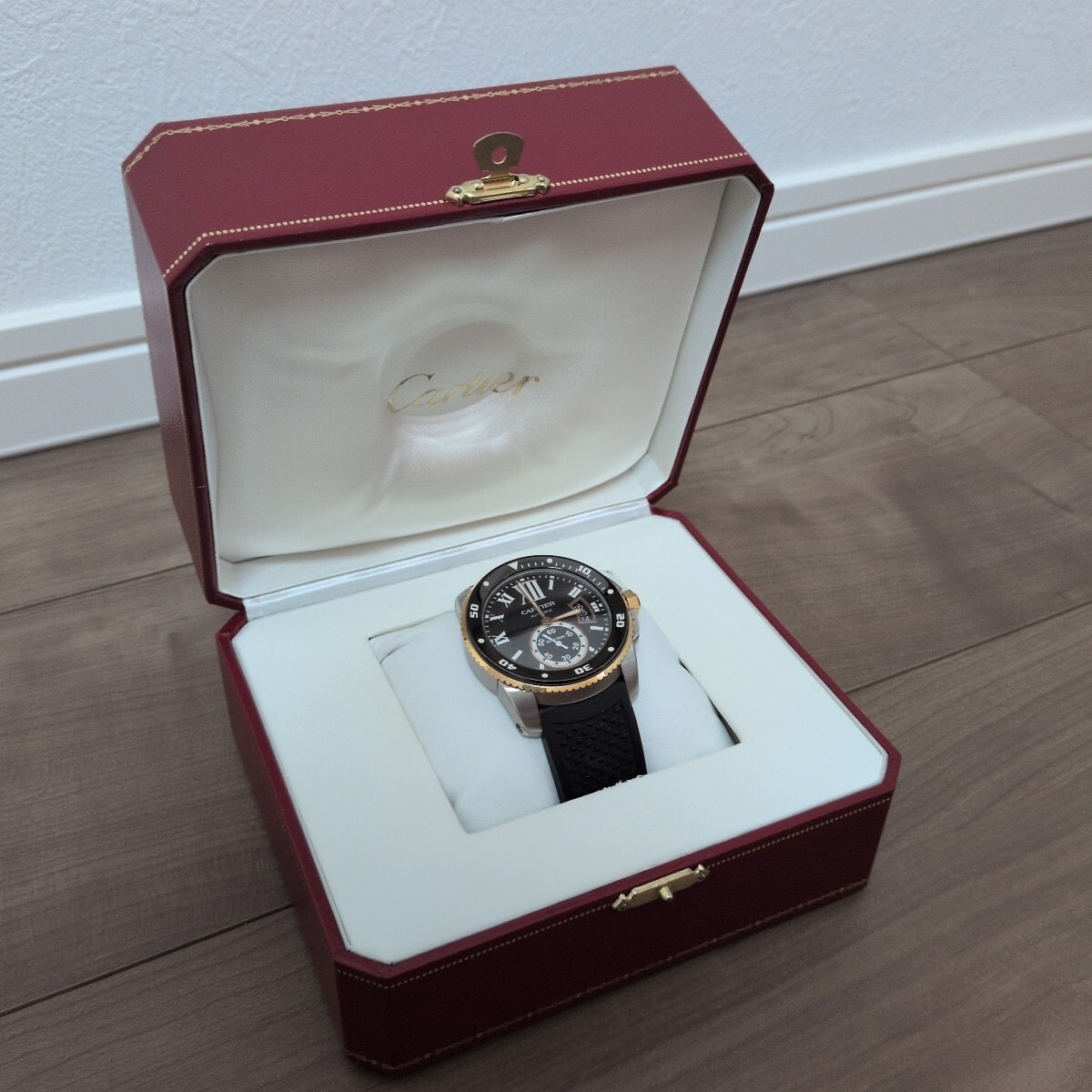 カリブル ドゥ カルティエ ダイバー W2CA0004 ブランド:CARTIER カリブル ドゥ カルティエ 【希少ピンクゴールド】