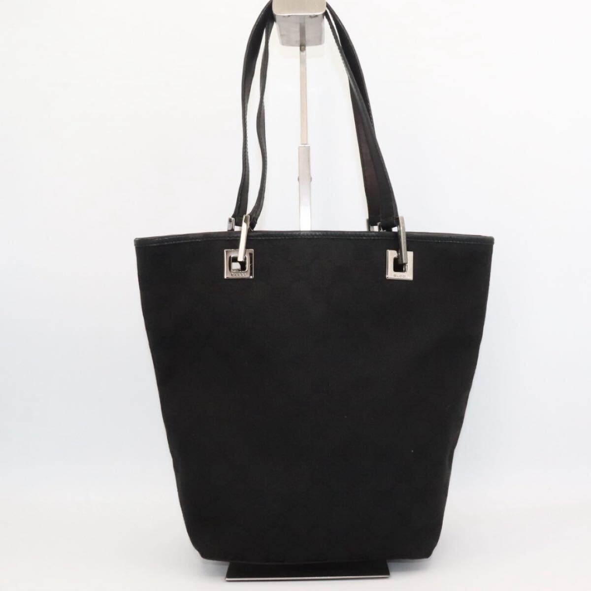 C (やや傷や汚れあり)】GUCCI 美品 グッチ GGキャンバス レザー