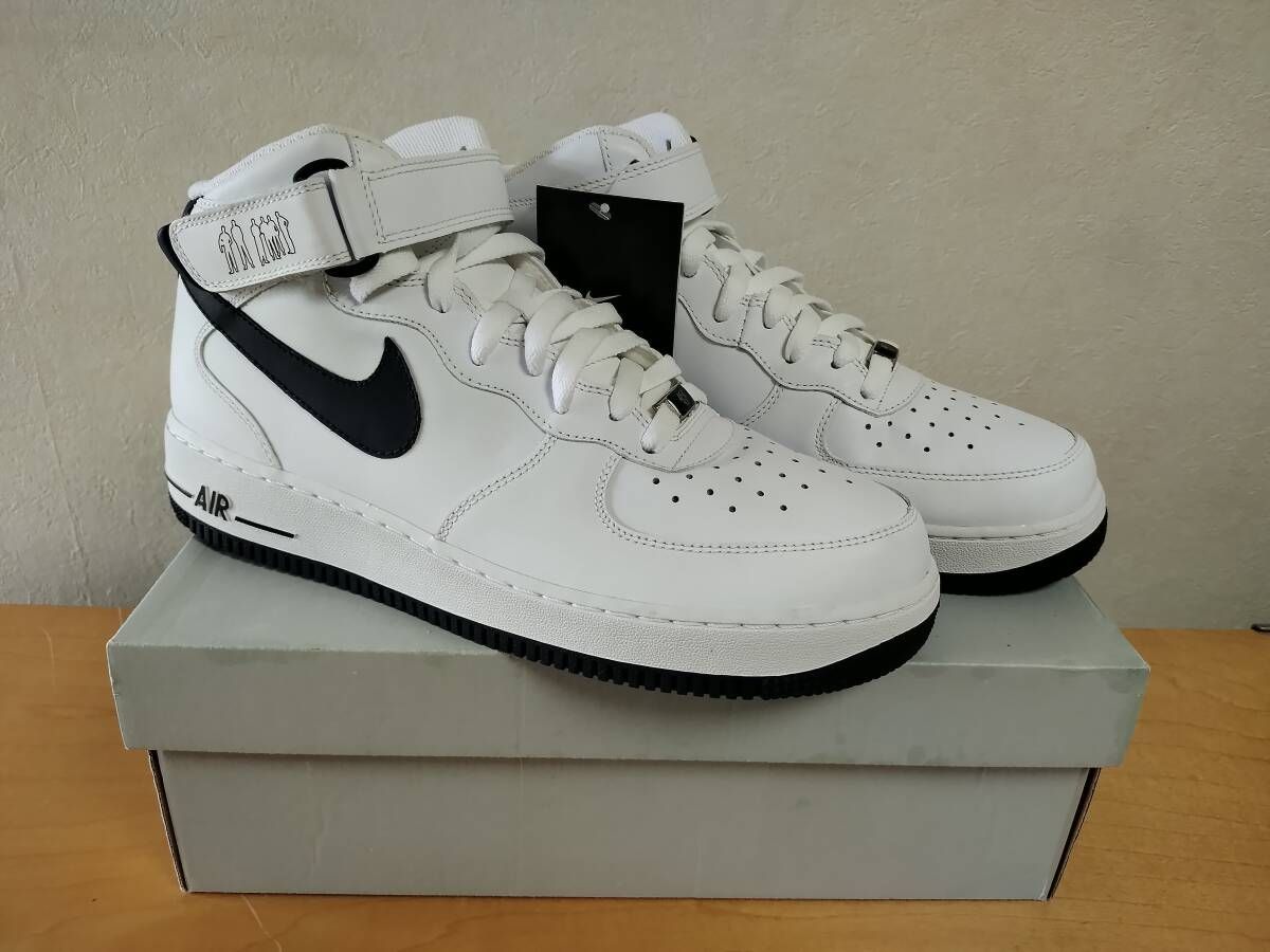 10%オフクーポン 5の日 ゾロ目 ゴールドクーポン使用可！限定激レア！新品未使用 NIKE AIR FORCE 1 MID '07 PLAYERS 25周年記念モデル 28cm