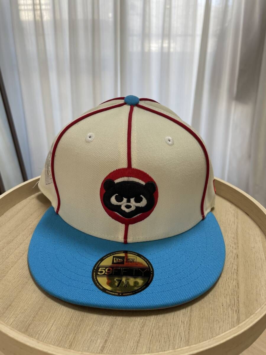NEW ERA 59fifty 7 1/8 シカゴカブス CUBS サイドパッチ コラボ 限定 ニューエラキャップ