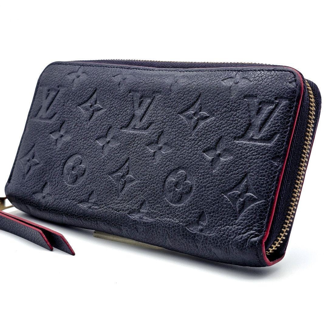 C (やや傷や汚れあり)】ルイヴィトン ジッピーウォレット アンプラント