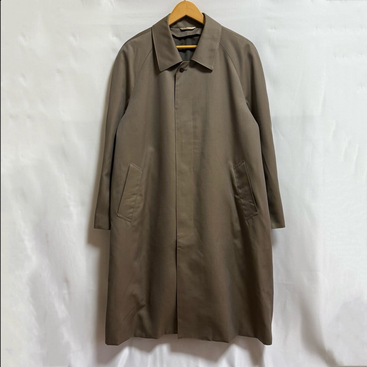 Givenchy ジバンシィ カシミヤシルクコートVintage ヴィンテージ ビンテージ Used 古着 90sジバンシー ジャポン ステンカラー チェスター