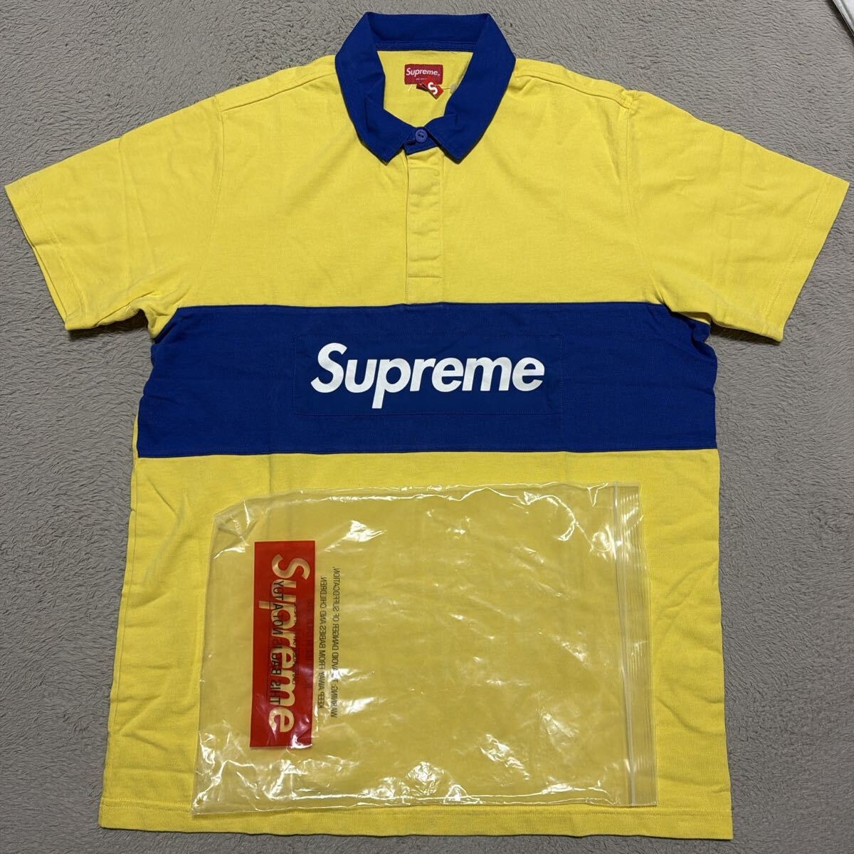 Supreme S/S Rugby Black XL ラガーシャツ ボックスロゴ 【公式通販】