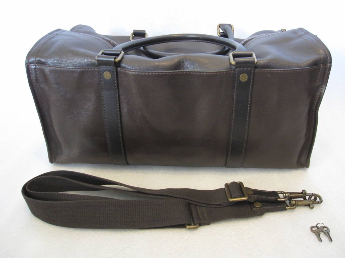 希少　LOUIS VUITTON　(ルイヴィトン)　コマンシュ　ユタ　２ｗａｙ　ボストンバッグ レザー