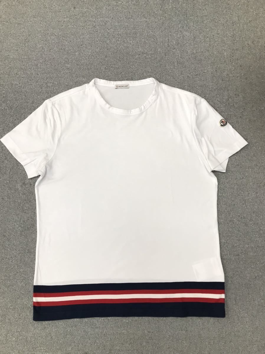 美品 モンクレール Tシャツ サイズM 白