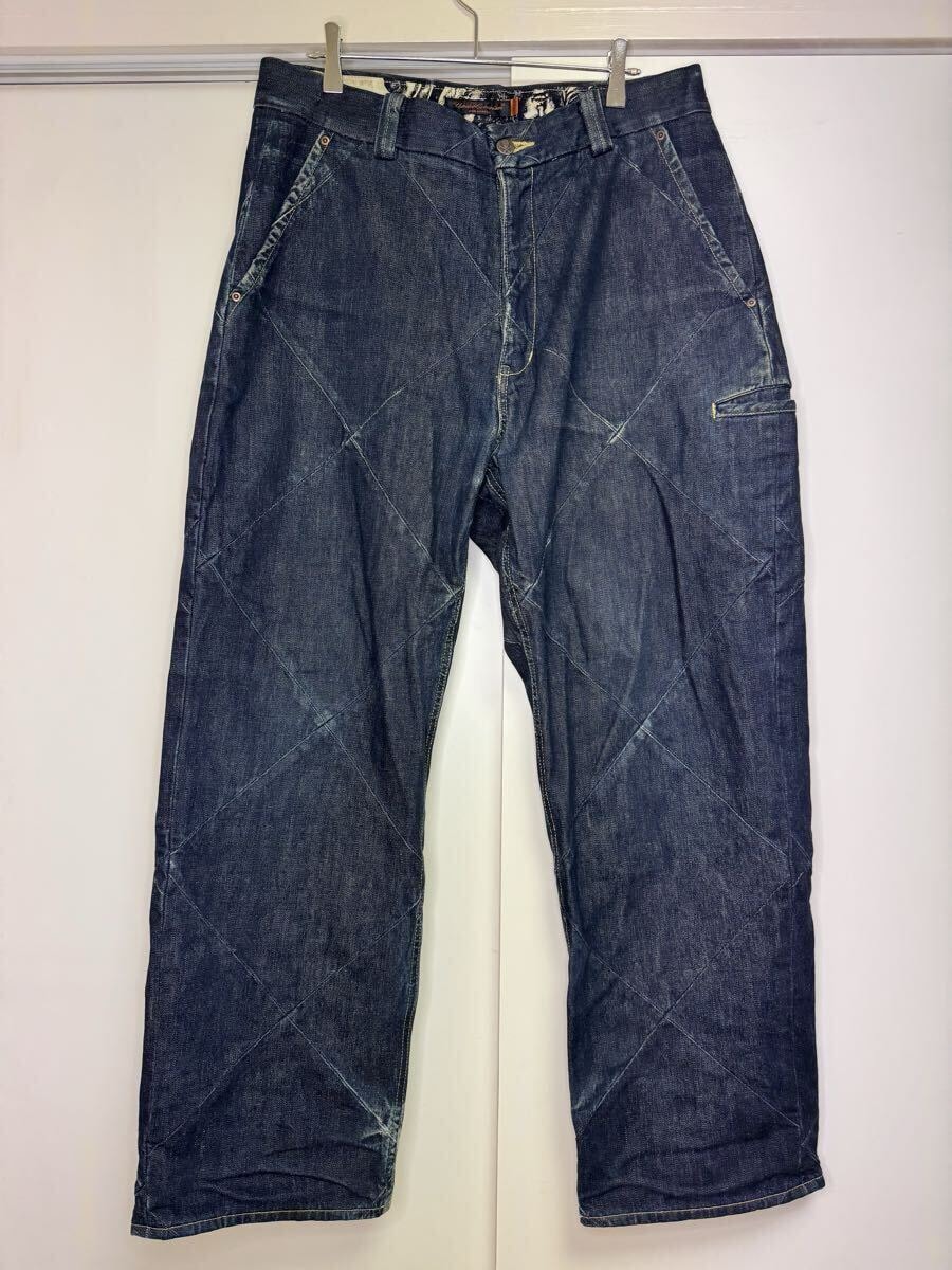 UNDERCOVER The Shepherd Linen Blend Cotton Easy Pants 