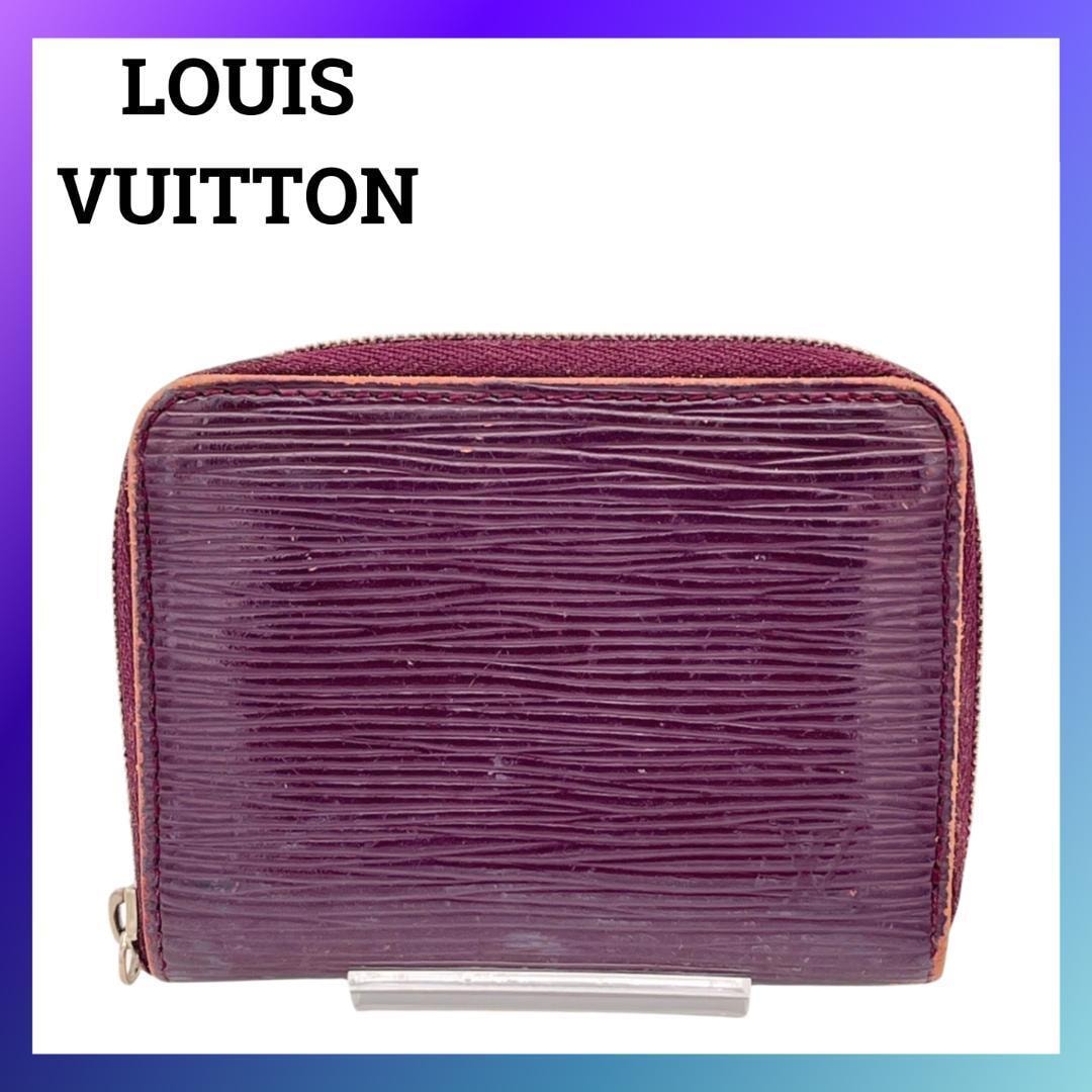 ルイヴィトン M6015K エピ ジッピーコインパース コインケース パープル