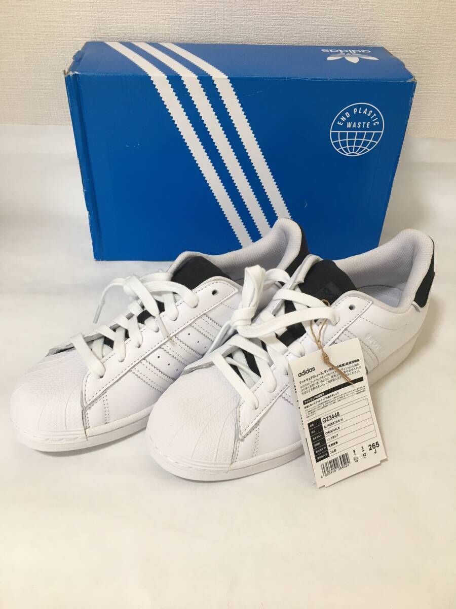 adidas アディダス スーパースター ホワイト 26.５cm GZ3448