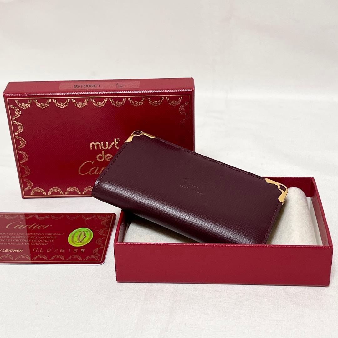 新品未使用　箱付き　カルティエキーケース　クリスマスプレゼント⭐︎ A+ (新品・未使用(ワケあり))】Cartier カルティエ キーケース 6連