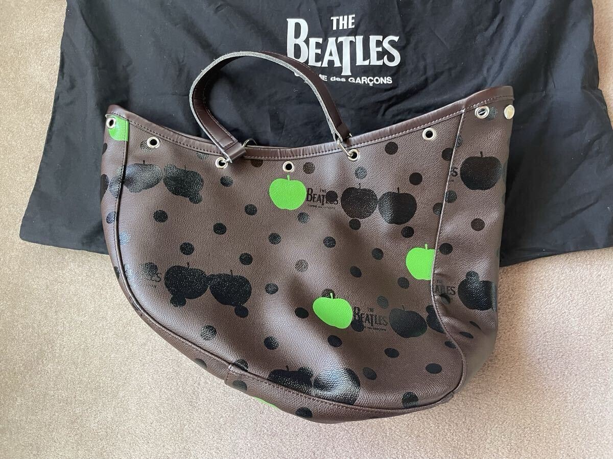 コムデギャルソン ビートルズ トートバッグCOMMEdesGARCONS ボートバッグ BEATLES