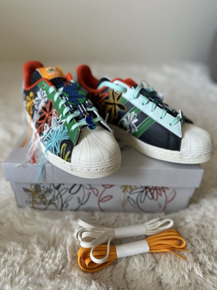 未使用品 Sean Wotherspoon × adidas/ショーン・ウェザースプーン × アディダス スーパースター スーパーアース 26.5㎝