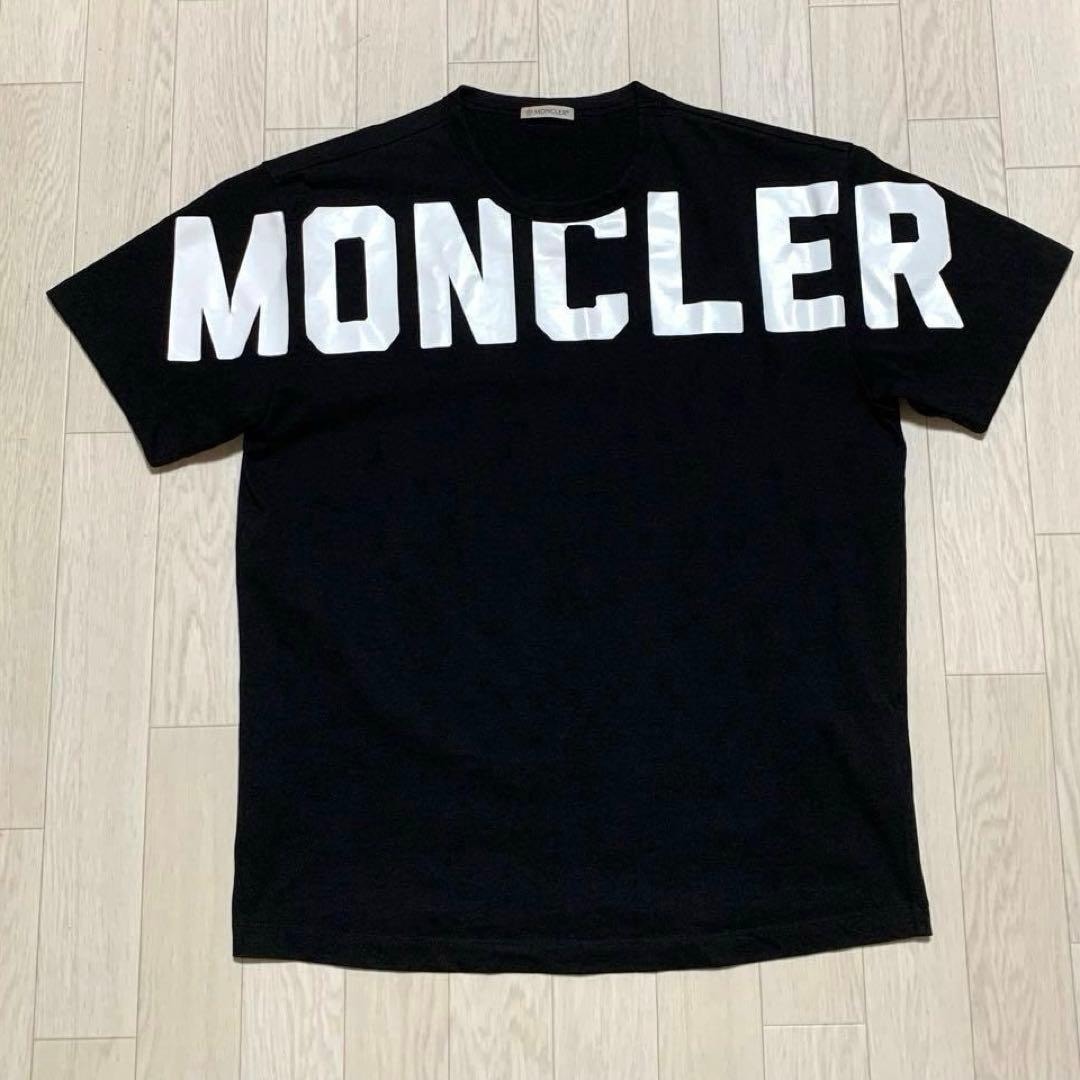 モンクレール Tシャツ 美品 M B (目立った傷や汚れなし)極美品