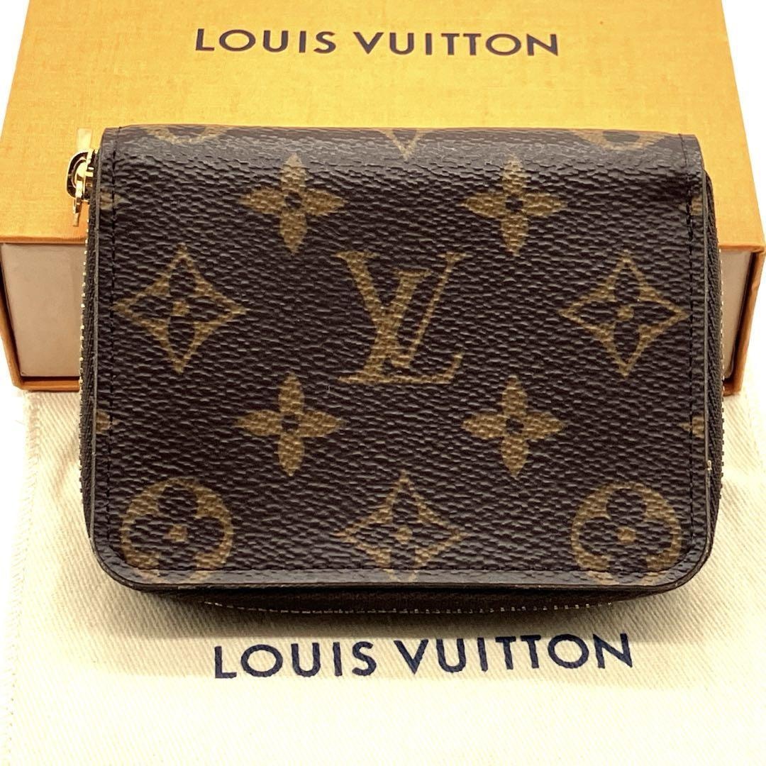 LOUIS VUITTON ジッピー・コイン パース モノグラム　レディス
