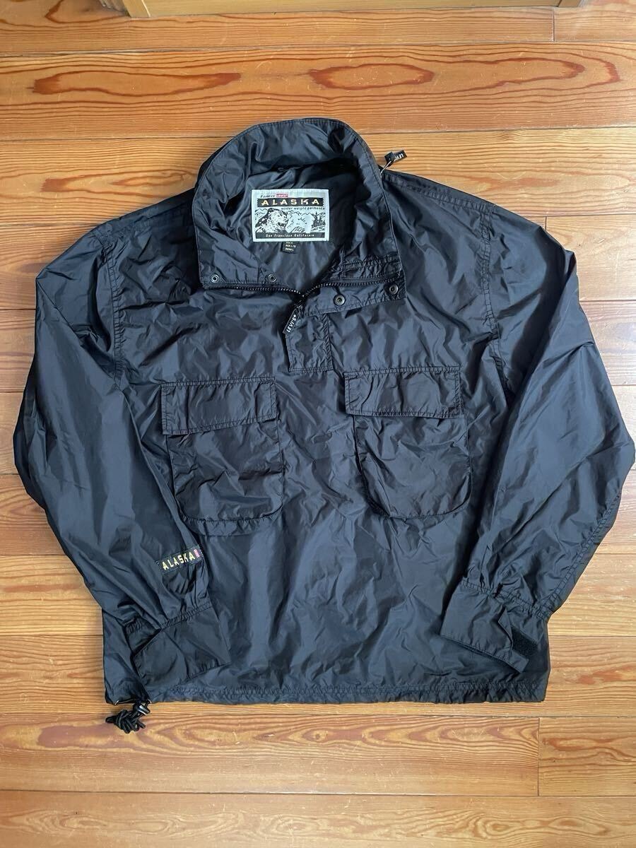 90s Levis　リーバイス　ALASKA　アノラックジャケット　ナイロン 古着 90年代 リーバイス Levis アノラックパーカー メンズM相当