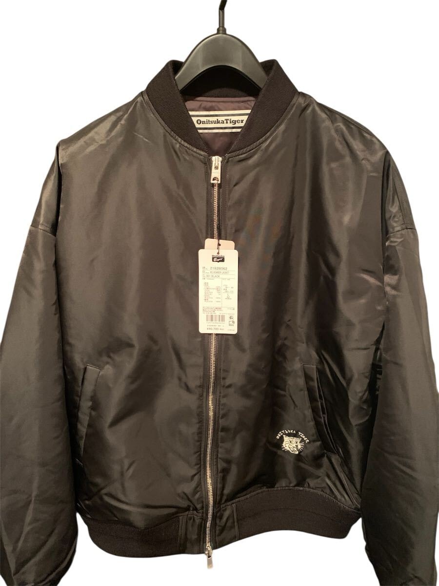 Onitsuka Tiger オニツカタイガー ボンバージャケット ブラック(期間限定)定価4%オフ