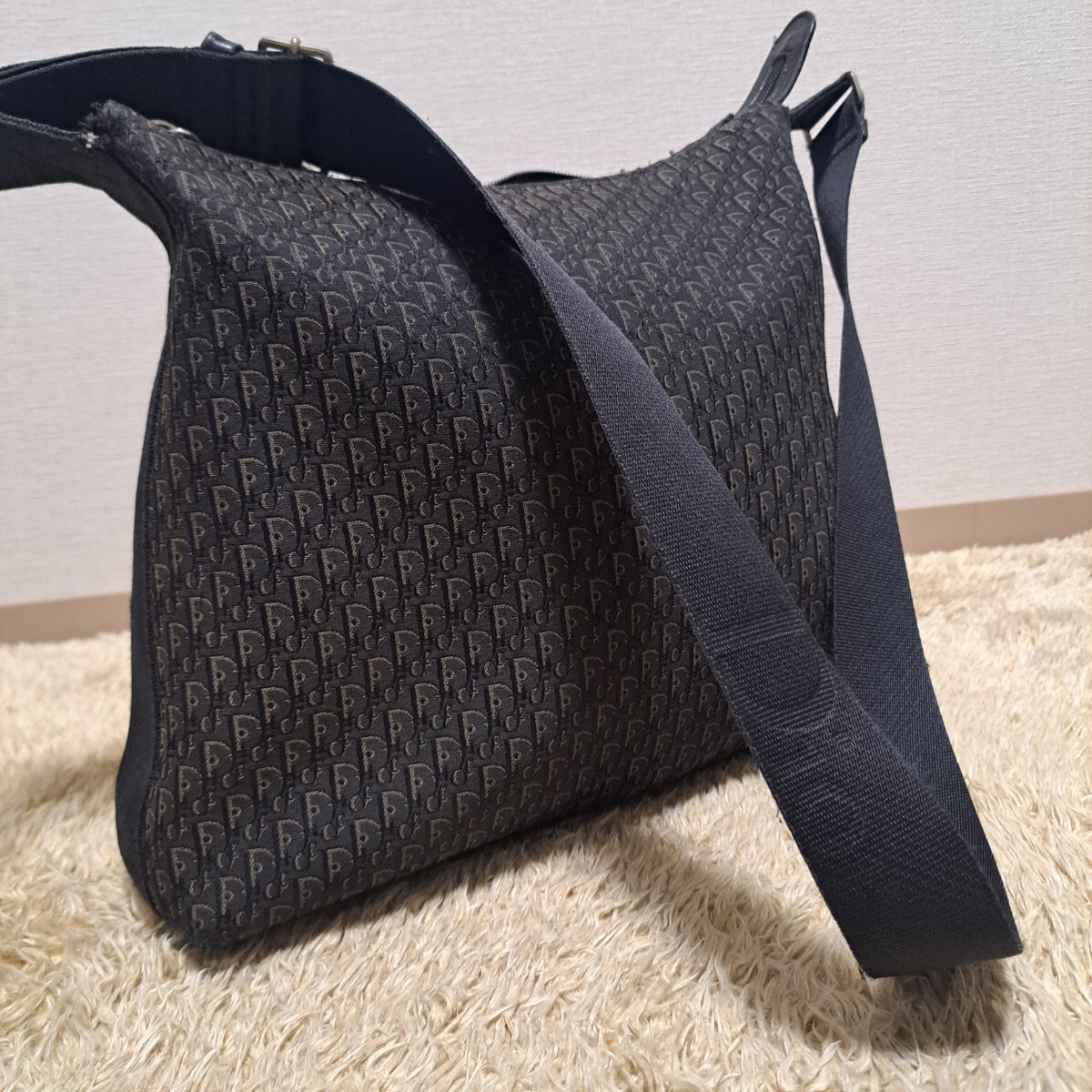 【ヴィンテージ】クリスチャンディオール サドル SLO44039 ショルダーバッグ Christian Dior - 【ヴィンテージ】クリスチャンディオール サドル