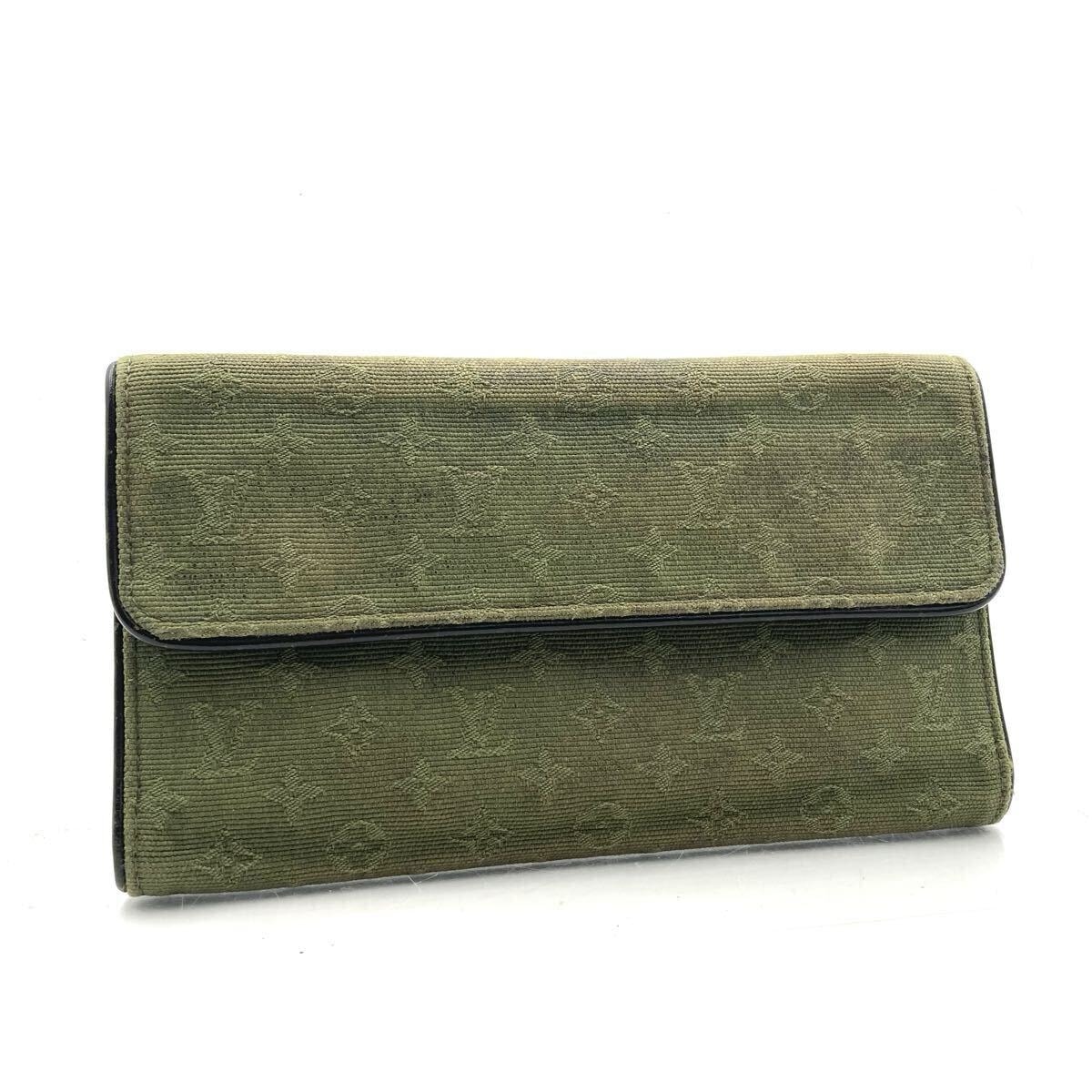 傷や汚れあり】LOUIS VUITTON ルイヴィトン モノグラムミニ グリーン