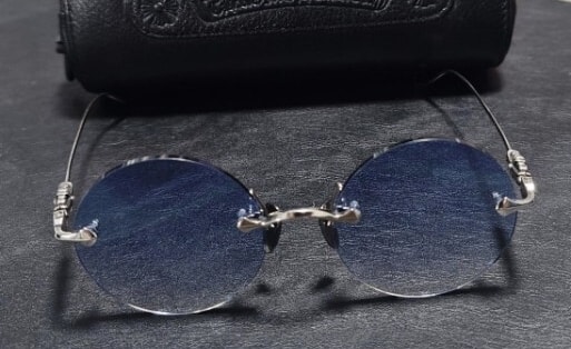 クロムハーツ サングラス　Chrome Hearts リムレスメガネ サングラス メガネ