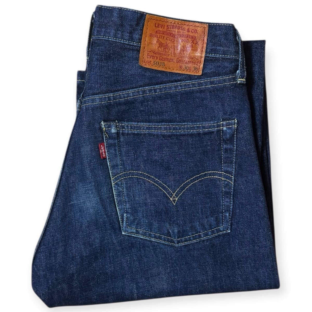 【LEVI'S 復刻 503B-XX】97年製 濃紺 BIG-E 赤耳 W30 LEVI'S 復刻 503B-XX】97年製 濃紺 BIG-E 赤耳 W30 - メルカリ