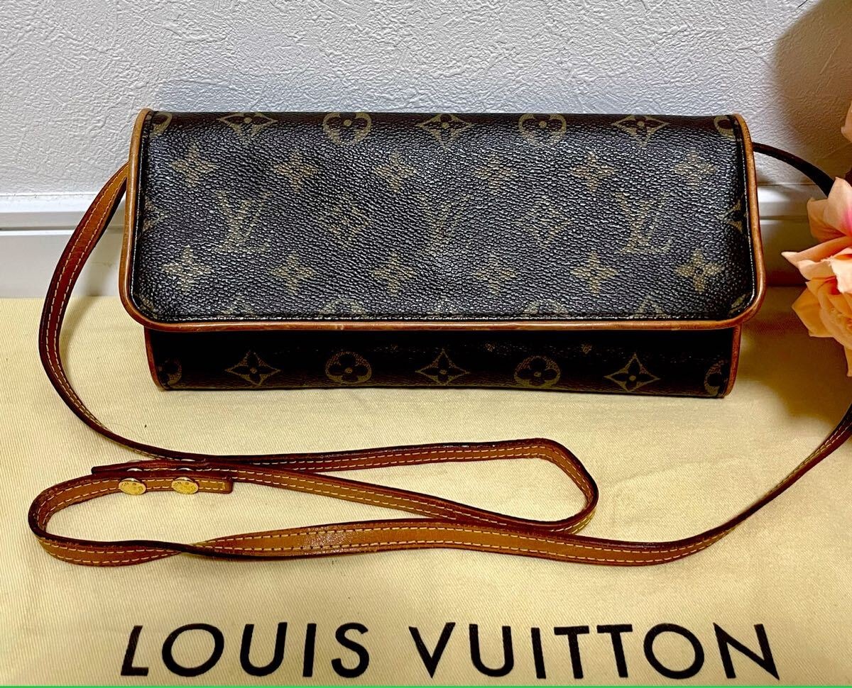 Louis Vuittonダミエ イパネマ PM N51294 ショルダーバッグ 092 極美品 